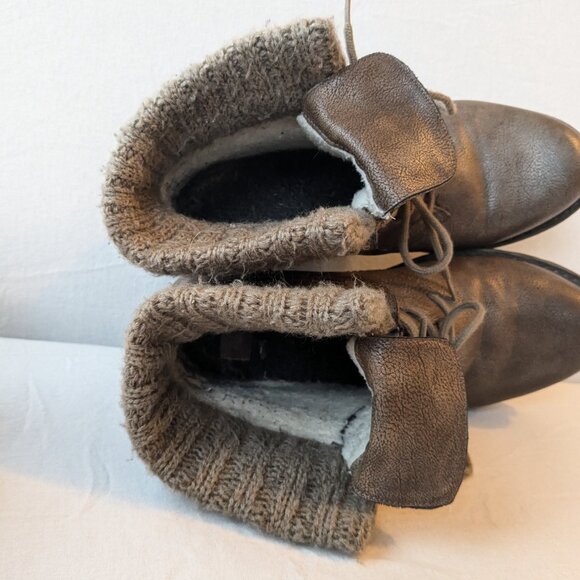 Reiker Boots Women's Brown Water Resistant TEX Size 10.5 - Picture 7 of 7